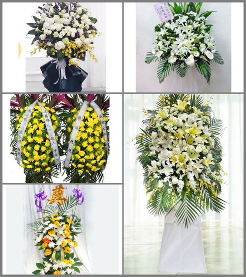 福建宁德古田县吉巷乡石床村白事花篮预定